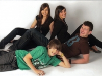 Christina, Franziska, Alexander und Stefan Christina, Franziska, Alexander und Stefan