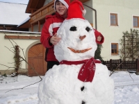 Schneemann bauen Schneemann bauen