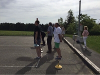 Beim Stockschießen Beim Stockschießen