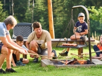 Grillen im Garten